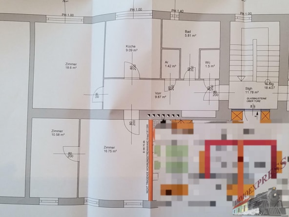 Grundriss Wohnung