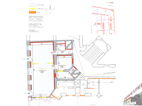 GRUNDRISS Meidlinger Hauptstraße 55 - Sechtergasse 20, 1120 Wien