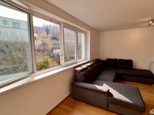 Wohnbereich mit Fensterfront Richtung Süden