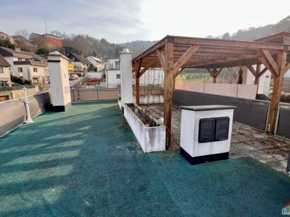 Dachterrasse Blick Richtung Süden