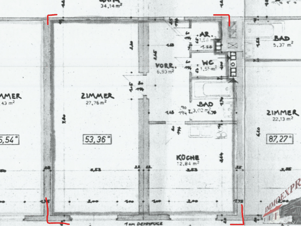 Grundriss 1100 Grudrunstraße 