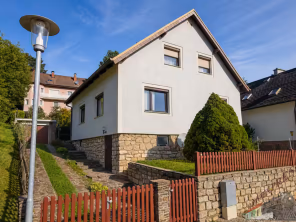 Haus Seitenansicht