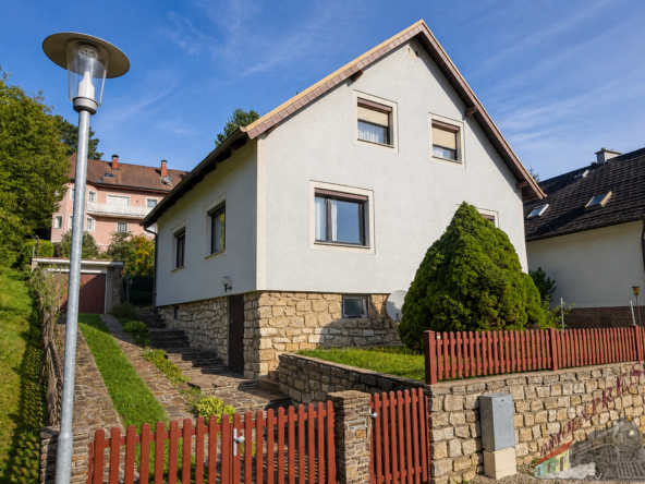 Haus Seitenansicht