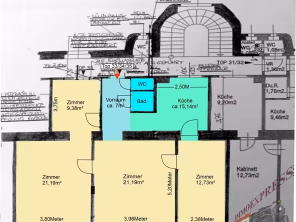 Plan Karmarschgasse 72