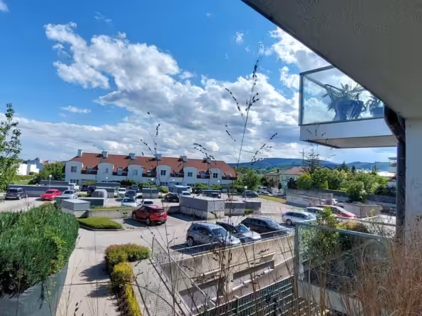 Loggia-Ausblick